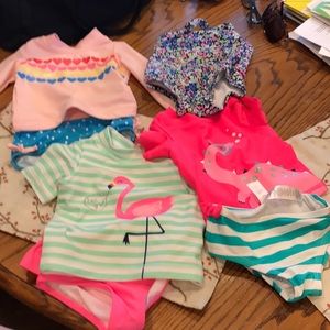 9 month Carter Bathing Suits